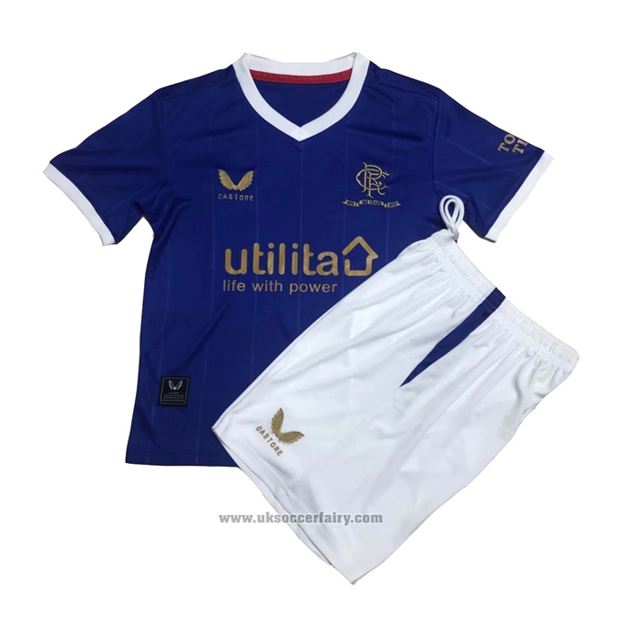 Buy Rangers Home Shirt Kids 2021-2022 at Uksoccerfairy